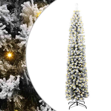 vidaXL Künstlicher Weihnachtsbaum mit 300 LEDs mit Ständer Grün 180 cm