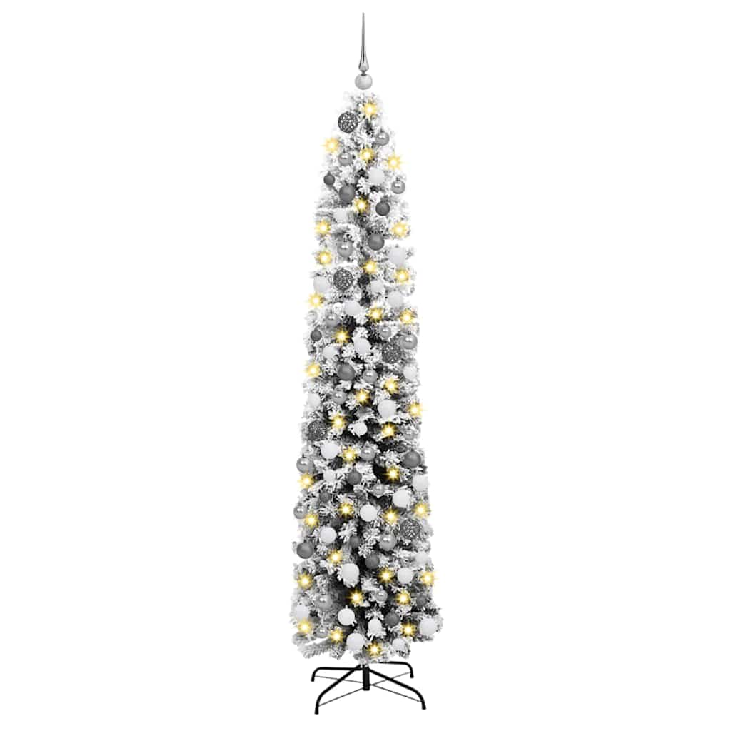 Künstlicher Weihnachtsbaum mit 300 LEDs mit Ständer Grün 180 cm