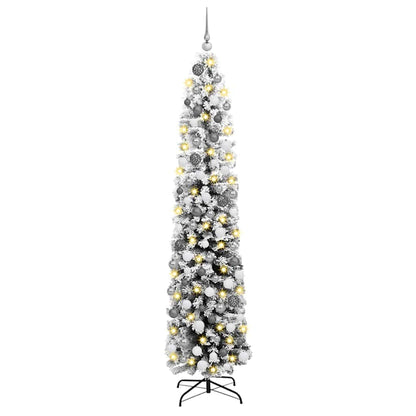 Künstlicher Weihnachtsbaum mit 300 LEDs mit Ständer Grün 180 cm