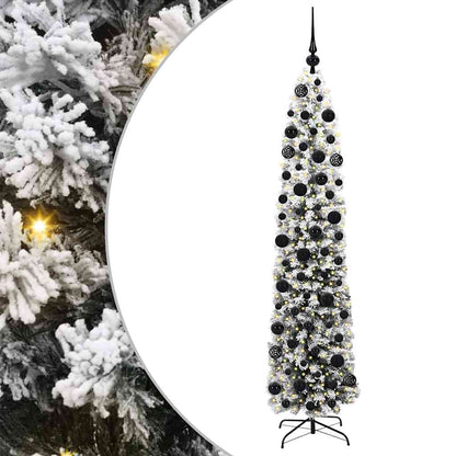 Künstlicher Weihnachtsbaum mit 300 LEDs mit Ständer Grün 180 cm
