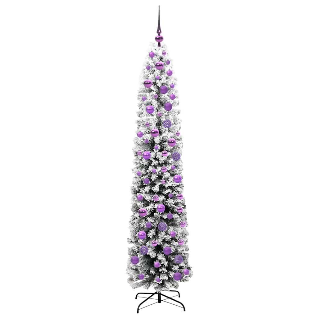 vidaXL Künstlicher Weihnachtsbaum mit 300 LEDs mit Ständer Grün 180 cm