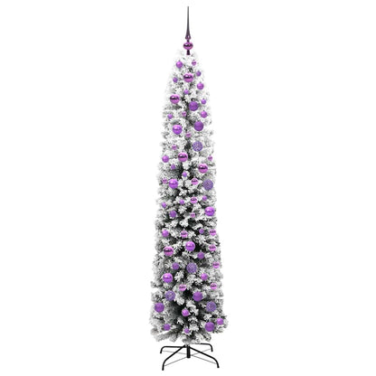 vidaXL Künstlicher Weihnachtsbaum mit 300 LEDs mit Ständer Grün 180 cm