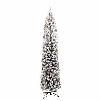 vidaXL Künstlicher Weihnachtsbaum mit 300 LEDs mit Ständer Grün 210 cm