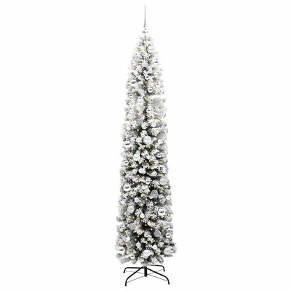 Künstlicher Weihnachtsbaum mit 300 LEDs mit Ständer Grün 210 cm