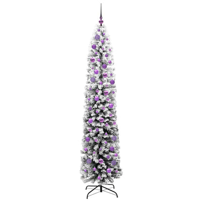 vidaXL Künstlicher Weihnachtsbaum mit 300 LEDs mit Ständer Grün 210 cm