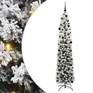 vidaXL Sapin de Noël artificiel avec 300 LED et support Vert 240 cm