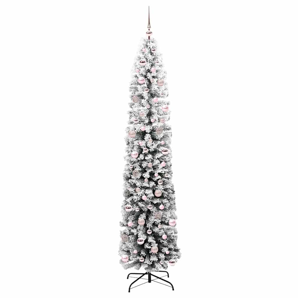 vidaXL Sapin de Noël artificiel avec 300 LED et support Vert 240 cm