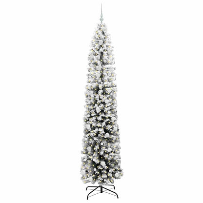 vidaXL Sapin de Noël artificiel avec 300 LED et support Vert 240 cm