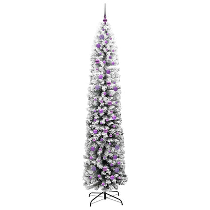 Künstlicher Weihnachtsbaum mit 300 LEDs mit Ständer Grün 240 cm