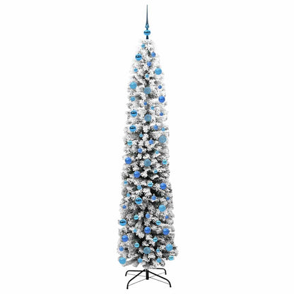 vidaXL Sapin de Noël artificiel avec 300 LED et support Vert 240 cm