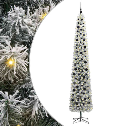 Künstlicher Weihnachtsbaum mit 300 LEDs mit Ständer Grün 270 cm