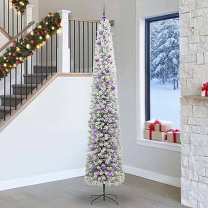 vidaXL Künstlicher Weihnachtsbaum mit 300 LEDs mit Ständer Grün 270 cm