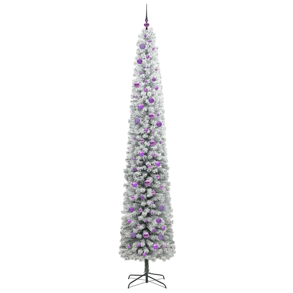 vidaXL Künstlicher Weihnachtsbaum mit 300 LEDs mit Ständer Grün 270 cm
