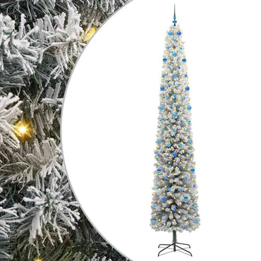 vidaXL Künstlicher Weihnachtsbaum mit 300 LEDs mit Ständer Grün 300 cm
