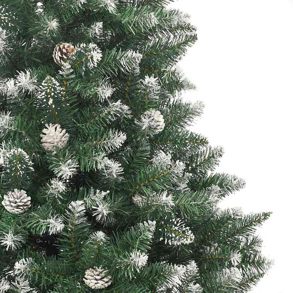 vidaXL Sapin de Noël artificiel avec 150 LED avec support Vert 120 cm