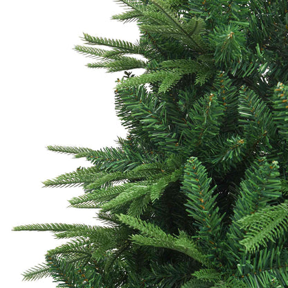vidaXL Künstlicher vorbeleuchteter Weihnachtsbaum Grün 180 cm