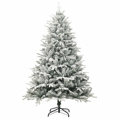 vidaXL Künstlicher vorbeleuchteter Weihnachtsbaum Grün 180 cm