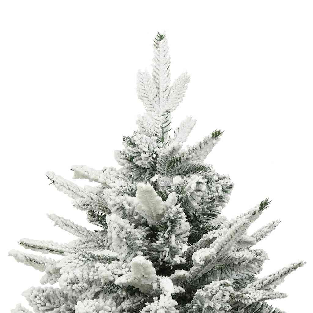 vidaXL Künstlicher vorbeleuchteter Weihnachtsbaum mit Kugelset Grün