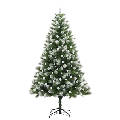 vidaXL Künstlicher schwenkbarer Weihnachtsbaum mit flockigem Schnee