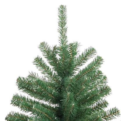vidaXL Künstlicher klappbarer Weihnachtsbaum mit 300 LEDs Grün 240 cm