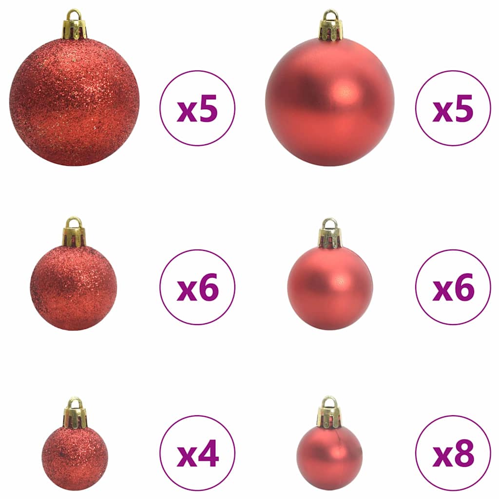 Künstlicher Weihnachtsbaum Grün 150 cm PVC und Metall