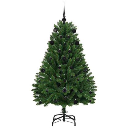 Künstlicher Weihnachtsbaum Grün 150 cm PVC und Metall