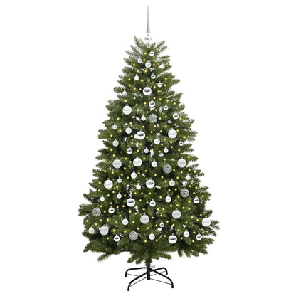 Künstlicher Weihnachtsbaum Grün 180 cm PVC und Metall