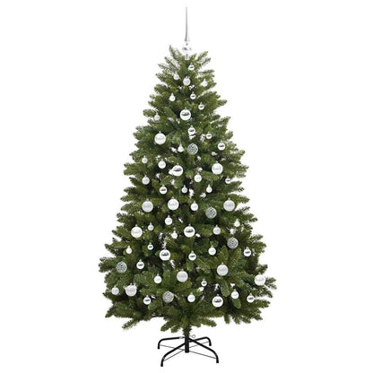Künstlicher Weihnachtsbaum Grün 180 cm PVC und Metall