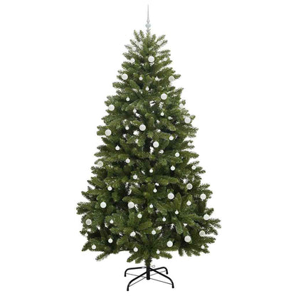 Künstlicher Weihnachtsbaum Grün 270 cm PVC und Metall