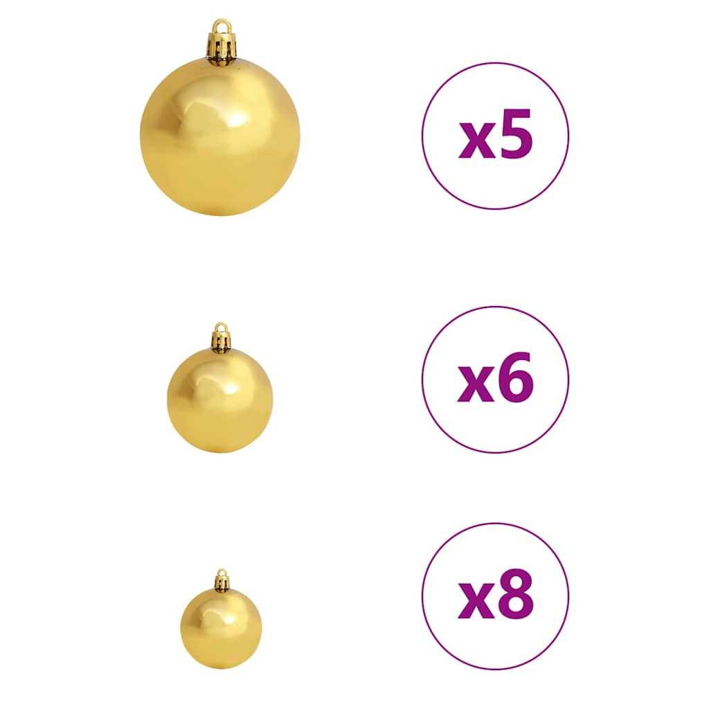 vidaXL Künstlicher Weihnachtsbaum mit 150 LEDs mit Ständer Grün 150 cm