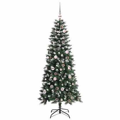 vidaXL Künstlicher Weihnachtsbaum mit 150 LEDs mit Ständer Grün 150 cm