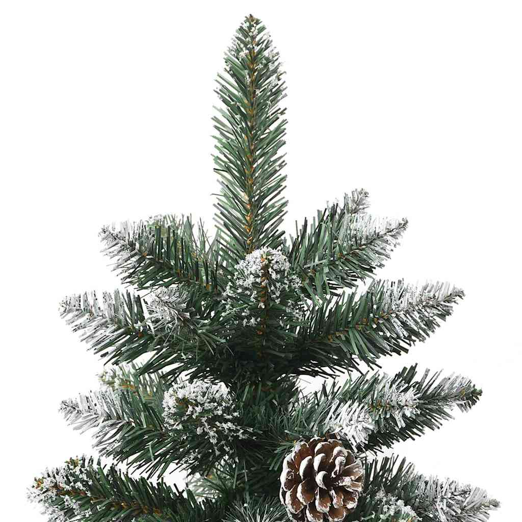 vidaXL Künstlicher Weihnachtsbaum mit 150 LEDs mit Ständer Grün 150 cm