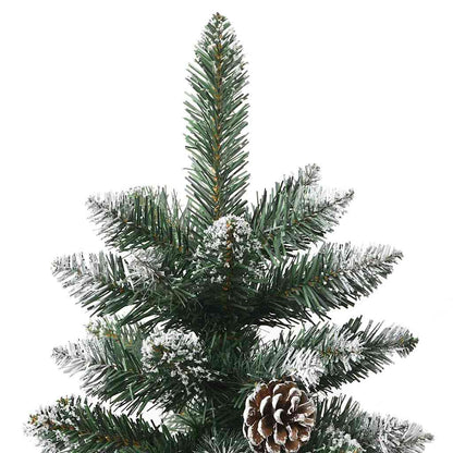 vidaXL Künstlicher Weihnachtsbaum mit 150 LEDs mit Ständer Grün 150 cm