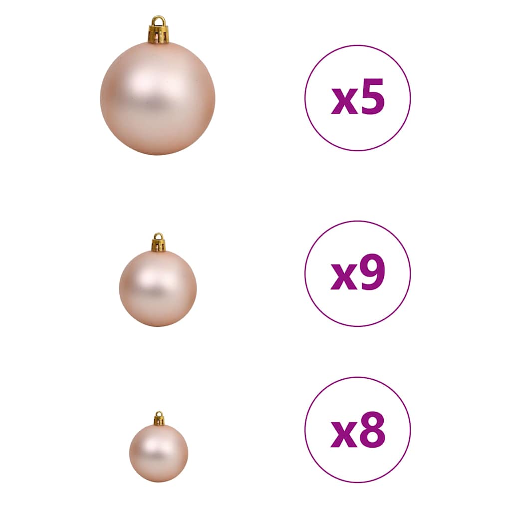 vidaXL Künstlicher Weihnachtsbaum Grün 150 cm PVC, Plastik und Stahl