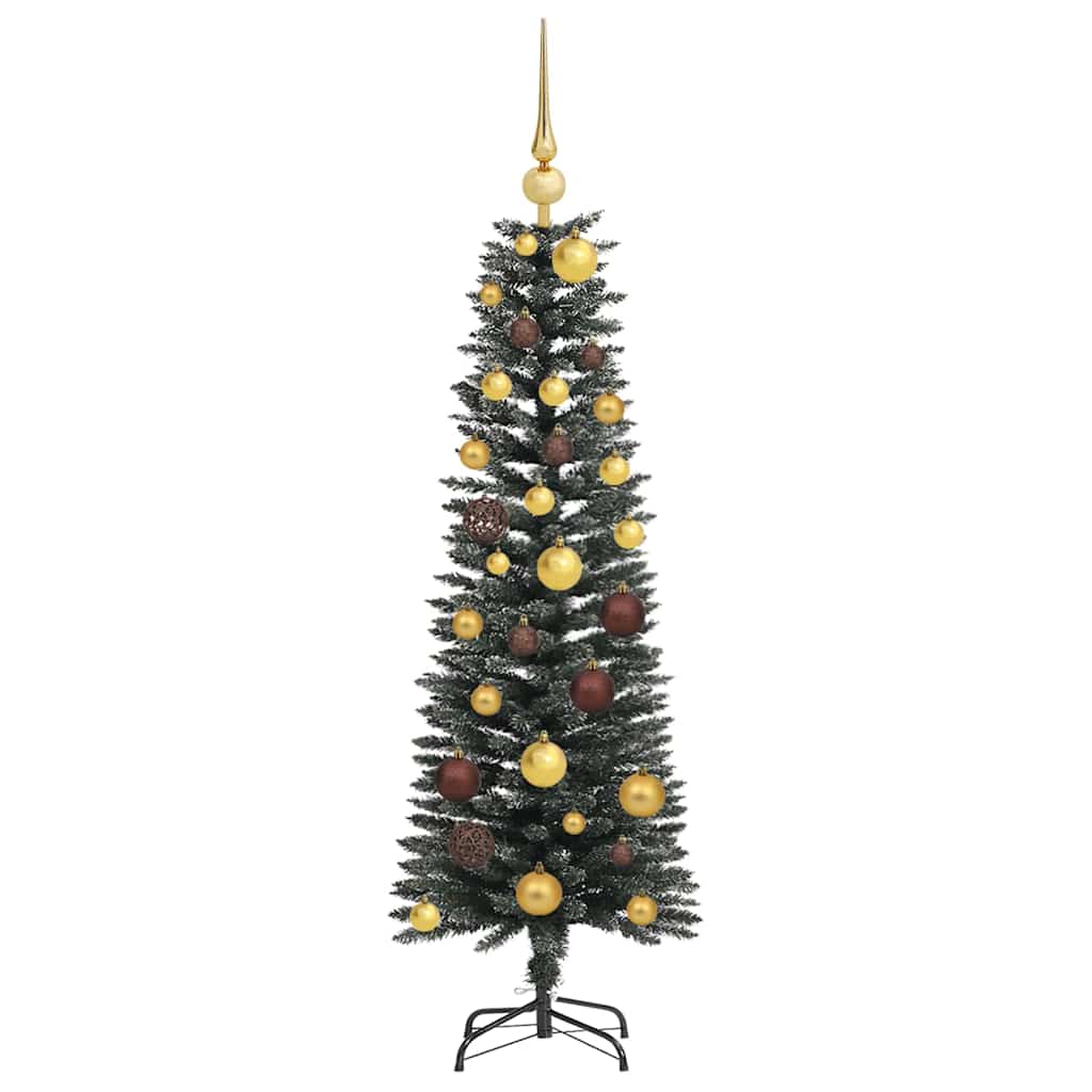 vidaXL Sapin de Noël artificiel avec 150 LED avec support Vert 120 cm