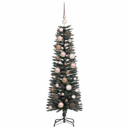 vidaXL Künstlicher Weihnachtsbaum mit 150 LEDs mit Ständer Grün 120 cm