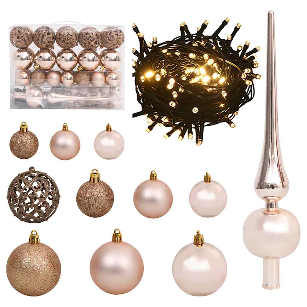 vidaXL Künstlicher Weihnachtsbaum mit 150 LEDs mit Ständer Grün 120 cm