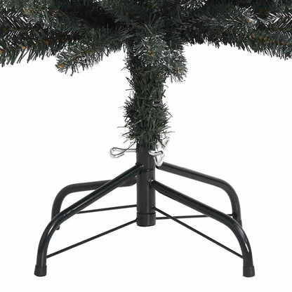 vidaXL Sapin de Noël artificiel avec 150 LED avec support Vert 120 cm