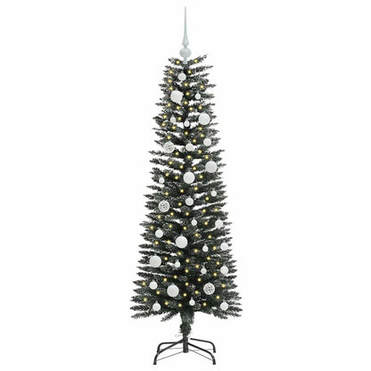 vidaXL Sapin de Noël artificiel avec 150 LED avec support Vert 120 cm