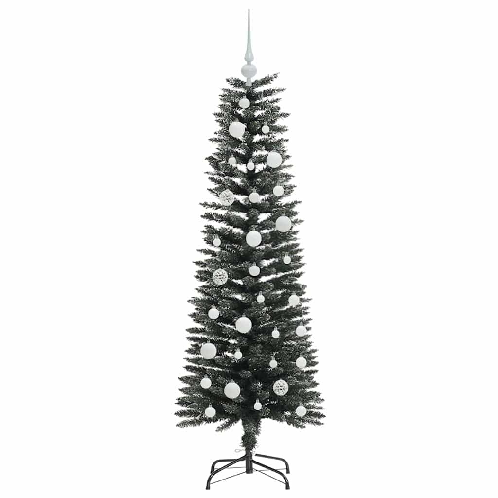 vidaXL Sapin de Noël artificiel avec 150 LED avec support Vert 120 cm