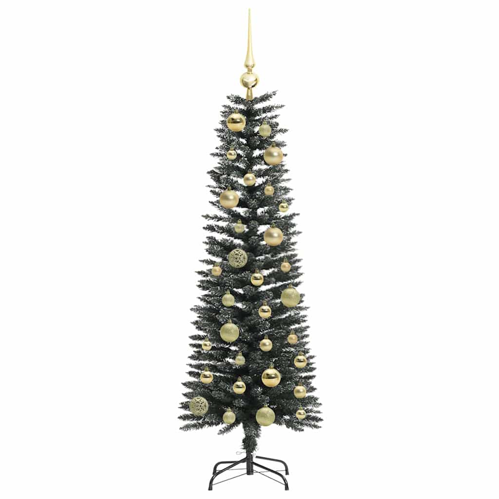 vidaXL Sapin de Noël artificiel avec 150 LED avec support Vert 120 cm