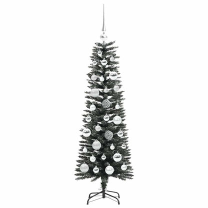 Künstlicher Weihnachtsbaum mit 150 LEDs mit Ständer Grün 120 cm