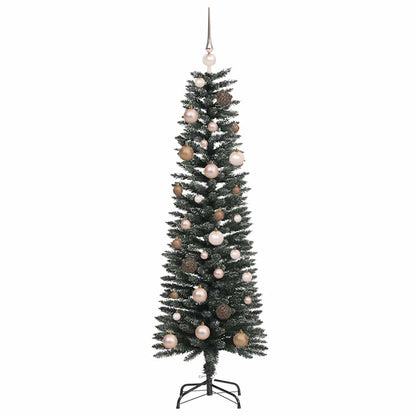 vidaXL Künstlicher Weihnachtsbaum mit 150 LEDs mit Ständer Grün 150 cm