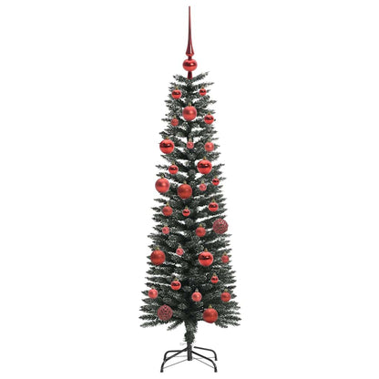Künstlicher Weihnachtsbaum mit 150 LEDs mit Ständer Grün 150 cm