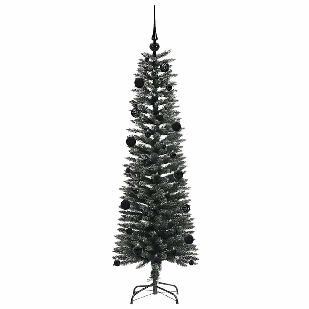 vidaXL Künstlicher Weihnachtsbaum mit 150 LEDs mit Ständer Grün 150 cm