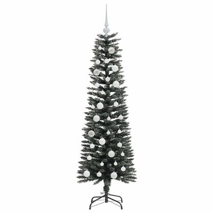 vidaXL Künstlicher Weihnachtsbaum mit 150 LEDs mit Ständer Grün 150 cm