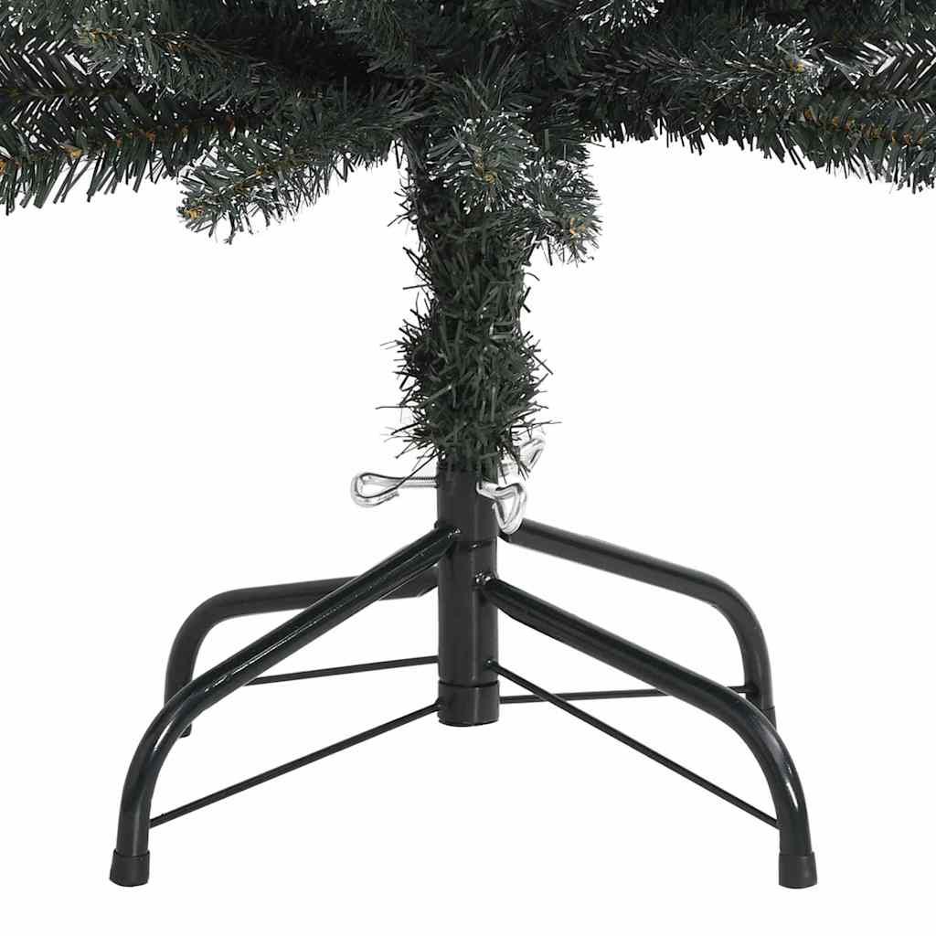 vidaXL Künstlicher Weihnachtsbaum mit 150 LEDs mit Ständer Grün 150 cm