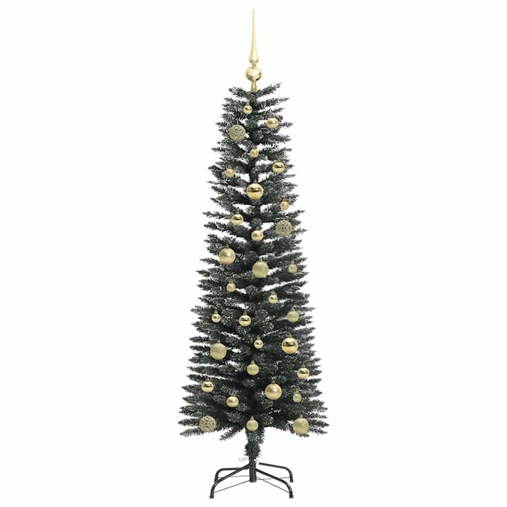 vidaXL Künstlicher Weihnachtsbaum mit 150 LEDs mit Ständer Grün 150 cm