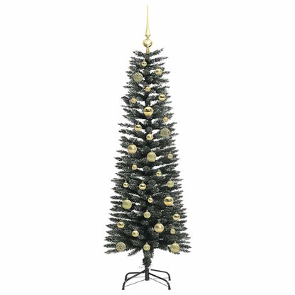 vidaXL Künstlicher Weihnachtsbaum mit 150 LEDs mit Ständer Grün 150 cm