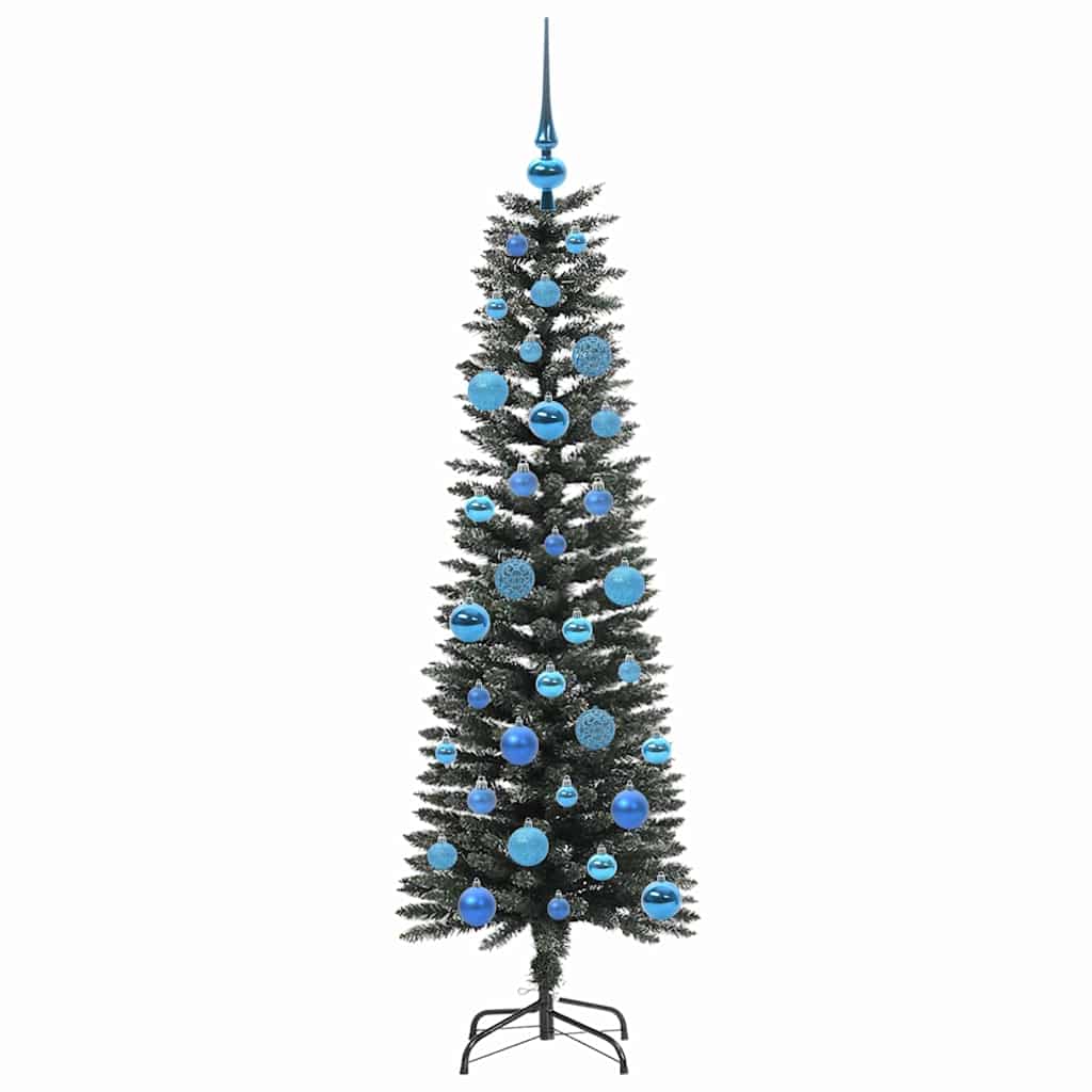 vidaXL Künstlicher Weihnachtsbaum mit 150 LEDs mit Ständer Grün 150 cm